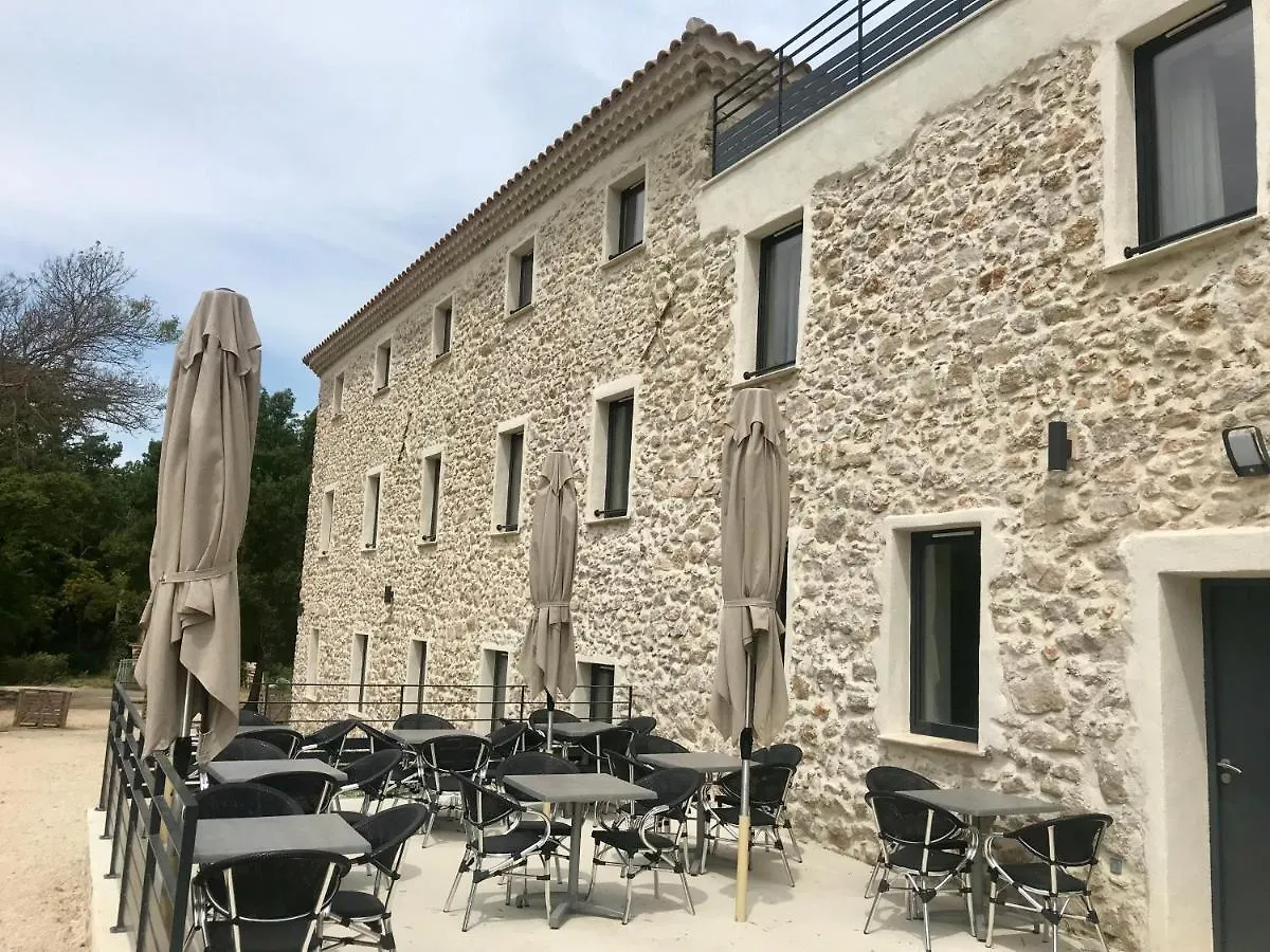 לינה וארוחת בוקר טרטס Les Lodges De Roquefeuille